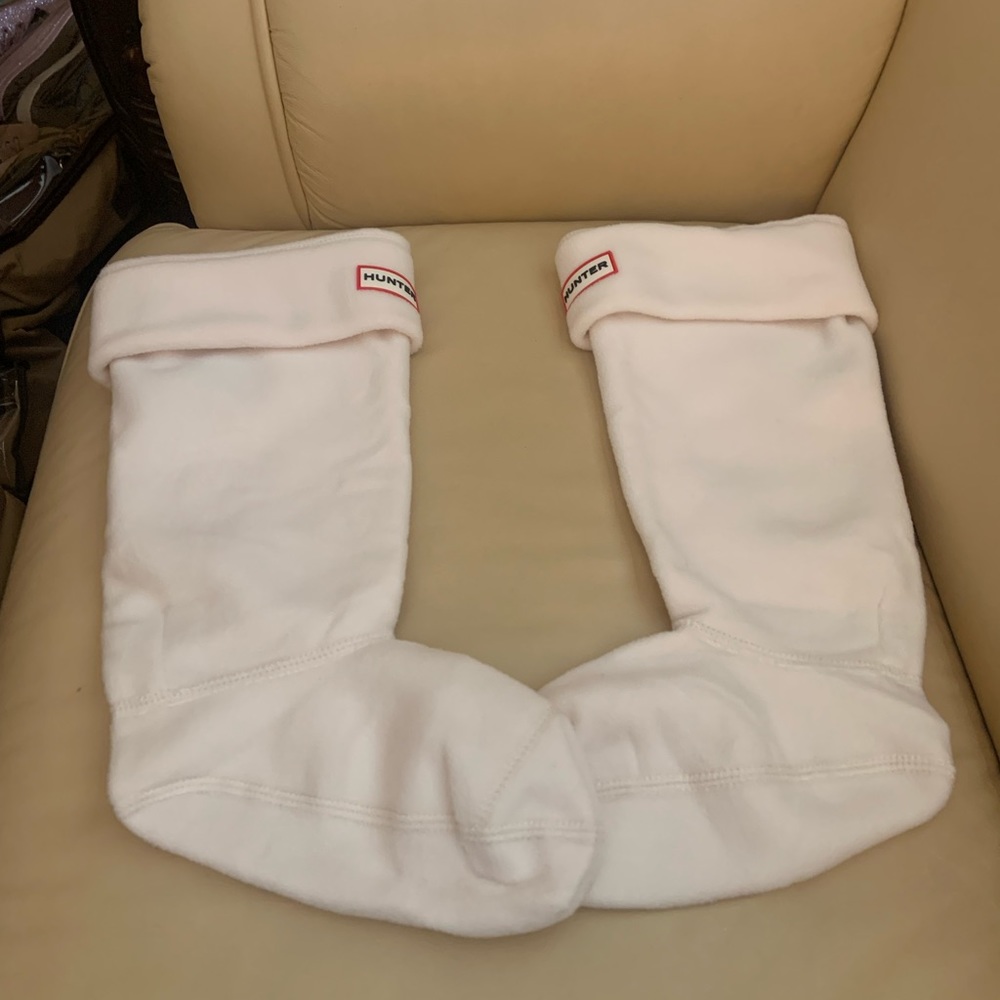 NWB HUNTER Cream Boot Socks For The Original Tall Size Medium 5-7